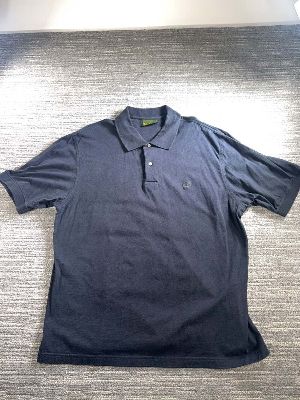 Timberland Men's Black Short Sleeve Polo Shirt Size XL